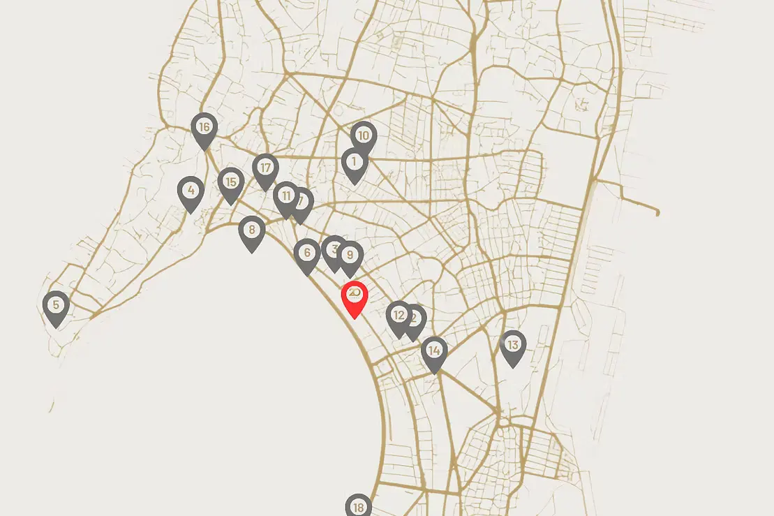 20 Opera Location Map